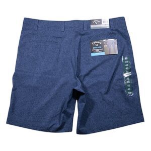 Callaway Mens Golf Shorts 40 Blue Stretch Opti-Dri Performance Active Waistband